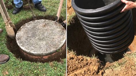 types of septic tank risers